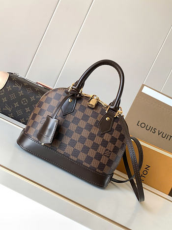 Okify Louis Vuitton Alma BB Damier Bag N41221 23.5x17.5x11.5cm