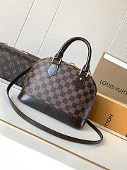 Okify Louis Vuitton Alma BB Damier Bag N41221 23.5x17.5x11.5cm - 3