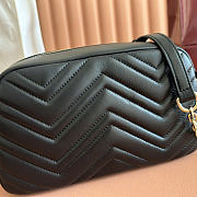 Okify Gucci GG Marmont Matelasse Bag Black Leather 24x15x8cm - 2