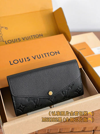 Okify Louis Vuitton Sarah Long Wallet 19x10.5x2cm M61182 