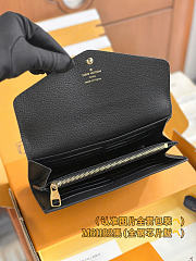 Okify Louis Vuitton Sarah Long Wallet 19x10.5x2cm M61182  - 4