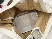 Okify Gucci Giglio Large Tote Bag White 60x47x16cm - 3