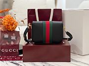 Okify Gucci Horsebit 1955 Bag Black 21x14.5x5.5cm 866762  - 6