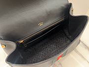 Okify Gucci Paparazzo Medium Top Handle Bag Black 875018 32x24x17cm  - 6