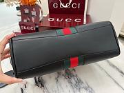 Okify Gucci Paparazzo Medium Top Handle Bag Black 875018 32x24x17cm  - 5