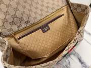 Okify Gucci Paparazzo Large Top Handle Bag Beige GG Canvas 875019 37x29x13cm - 3