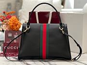 Okify Gucci Paparazzo Large Top Handle Bag Black 875019 37x29x13cm - 5