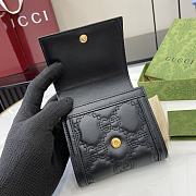 Okify Gucci Black Small Wallet 723799 12x10x3cm - 3