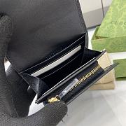 Okify Gucci Black Small Wallet 723799 12x10x3cm - 2