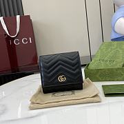Okify Gucci Black Small Wallet 598629 12x10x3cm - 1