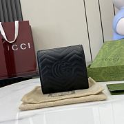 Okify Gucci Black Small Wallet 598629 12x10x3cm - 5