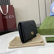 Okify Gucci Black Small Wallet 598629 12x10x3cm - 4