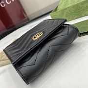 Okify Gucci Black Small Wallet 598629 12x10x3cm - 3
