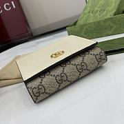 Okify Gucci White Small Wallet 598587 12x10x3cm - 4