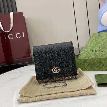 Okify Gucci Black Small Wallet 598587 12x10x3cm
