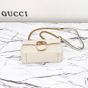 Okify Gucci Marmont Bag White Heart 446744 23x14x6cm - 3
