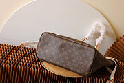 Okify Louis Vuitton Neverfull MM Bag Pink Fuchsia Inside M41178 31x28x14cm - 3