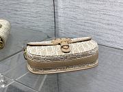 Okify Dior Bobby East West Bag Beige Oblique 21x12x5.1cm - 6