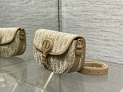 Okify Dior Bobby East West Bag Beige Oblique 21x12x5.1cm - 5