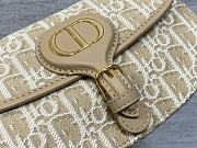 Okify Dior Bobby East West Bag Beige Oblique 21x12x5.1cm - 4
