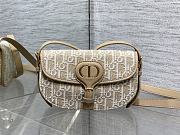 Okify Dior Bobby East West Bag Beige Oblique 21x12x5.1cm - 1