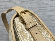 Okify Dior Bobby East West Medium Bag Beige Oblique 22x17x6cm - 4