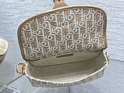 Okify Dior Bobby East West Medium Bag Beige Oblique 22x17x6cm - 5