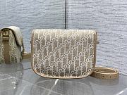 Okify Dior Bobby East West Medium Bag Beige Oblique 22x17x6cm - 6