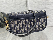 Okify Dior Bobby Bag Blue Oblique 21x12x5cm - 5
