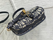 Okify Dior Bobby Bag Blue Oblique 21x12x5cm - 4