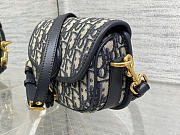 Okify Dior Bobby Bag Blue Oblique 21x12x5cm - 3