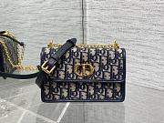 Okify Dior Miss Caro Mini Bag Blue Oblique 18x12x5.5cm - 1