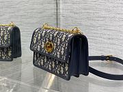 Okify Dior Miss Caro Mini Bag Blue Oblique 18x12x5.5cm - 3