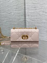 Okify Dior Miss Caro Mini Bag Pink 17.3x13x7.5cm - 1