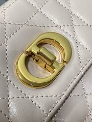 Okify Dior Miss Caro Mini Bag Pink 17.3x13x7.5cm - 5