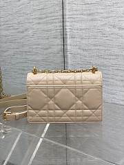 Okify Dior Miss Caro Mini Bag Beige 17.3x13x7.5cm - 6