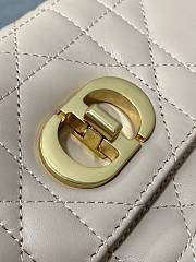 Okify Dior Miss Caro Mini Bag Beige 17.3x13x7.5cm - 3