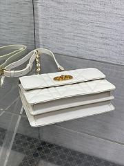 Okify Dior Miss Caro Mini Bag White 17.3x13x7.5cm - 6