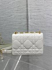 Okify Dior Miss Caro Mini Bag White 17.3x13x7.5cm - 4