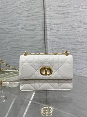 Okify Dior Miss Caro Mini Bag White 17.3x13x7.5cm - 1