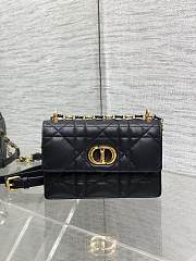 Okify Dior Miss Caro Mini Bag Black 17.3x13x7.5cm - 1