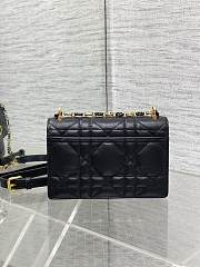 Okify Dior Miss Caro Mini Bag Black 17.3x13x7.5cm - 2