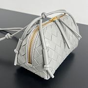 Okify Bottega Veneta Concert Pouch Bag Gray 18.5x11.5x8.5cm - 3