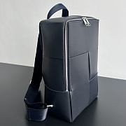Okify Bottega Veneta Arco Dark Blue Backpack 34x24x12cm - 6