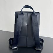 Okify Bottega Veneta Arco Dark Blue Backpack 34x24x12cm - 4