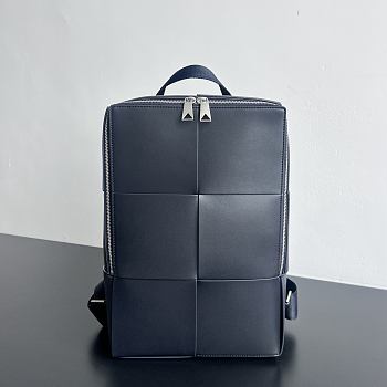 Okify Bottega Veneta Arco Dark Blue Backpack 34x24x12cm