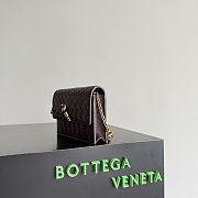 Okify Bottega Veneta Andiamo Pouch On Chain Bag Red Burgundy 19x11.5x4cm - 6