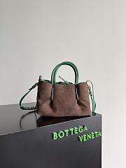 Okify Bottega Veneta Small Pinacoteca Bag Dark Green 24x15x12cm - 5