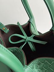 Okify Bottega Veneta Small Pinacoteca Bag Dark Green 24x15x12cm - 6
