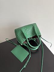 Okify Bottega Veneta Small Pinacoteca Bag Dark Green 24x15x12cm - 2
